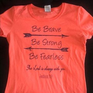 Bible verse Joshua 1:9 shirt